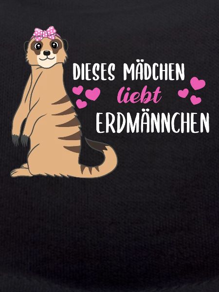 Erdmännchen Spruch Geschenk Damen Mädchen
