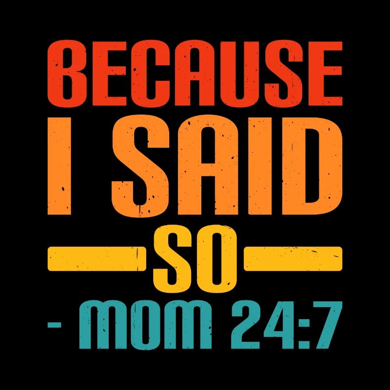 Because I Said So - Mom 24:7 20