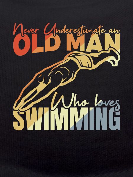 Großvater Schwimmer
