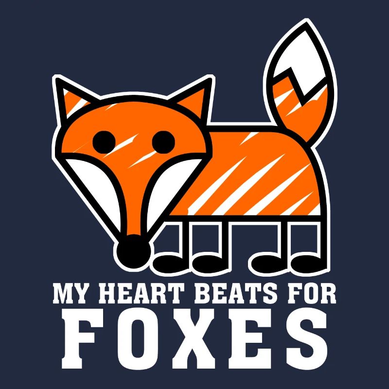 Fuchs Spruch mit Rotfuchs