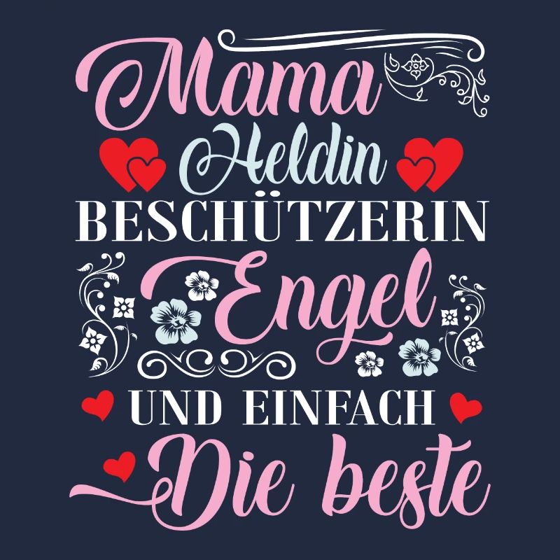 Mama Heldin Beschützerin Engel Die Beste Mutter