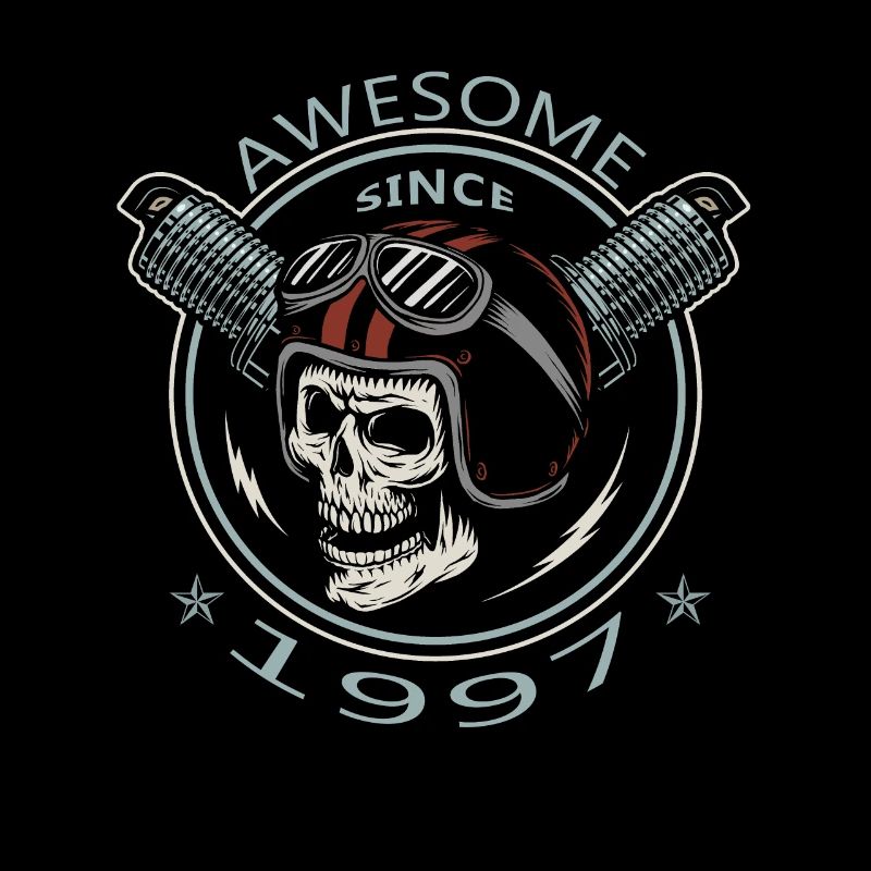 Awesome since 1997, Biker Geburtstag