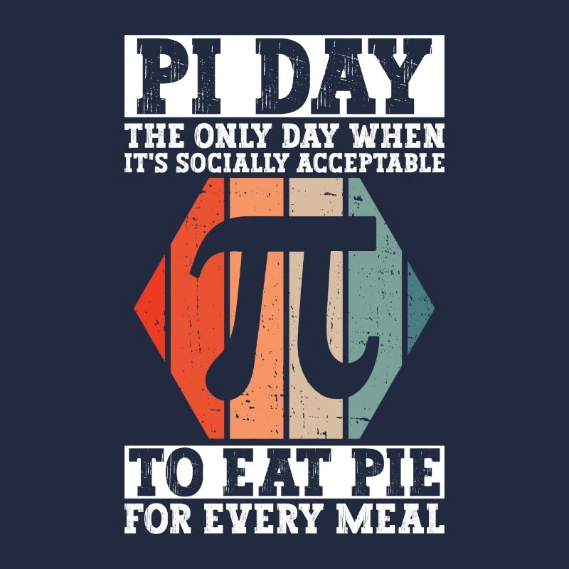 Drôle de professeur de mathématiques pour Pi Day Math Geek