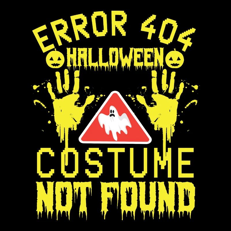 Error 404 Costume Not Found Halloween Coding