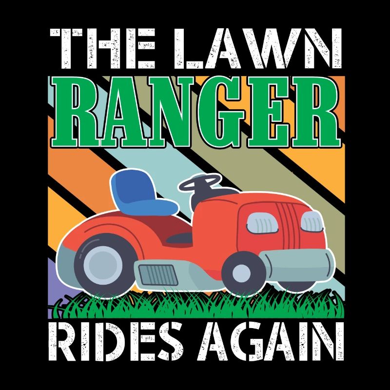 The lawn ranger rides again caretaker at the