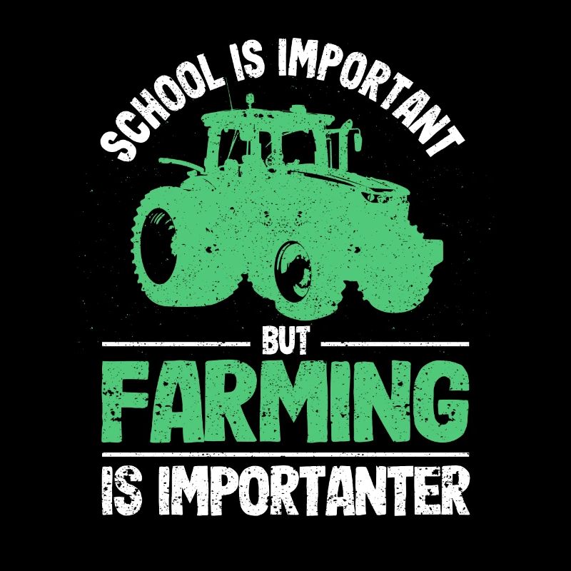 School is important, but agriculture