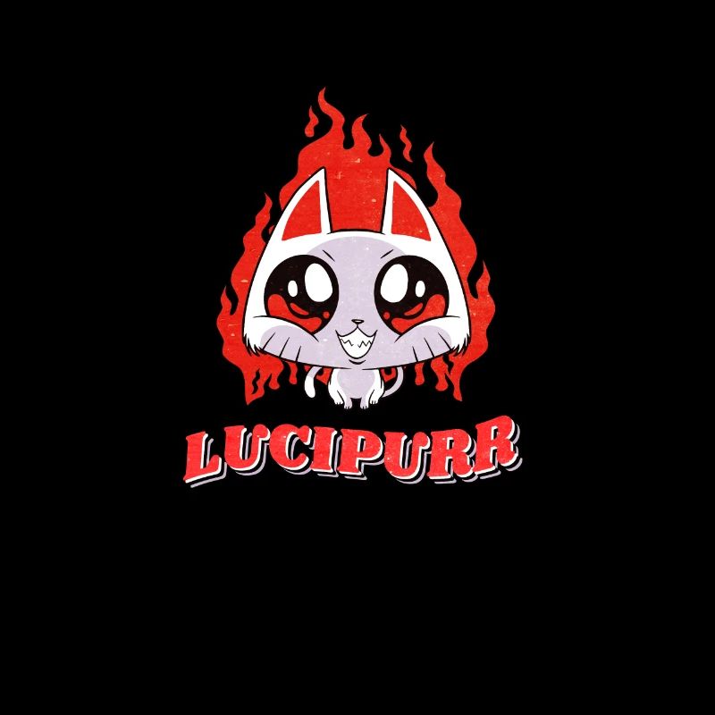 Lucirpurr Devil Cat goth satanic occult