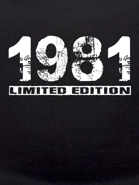 Édition limitée 1981