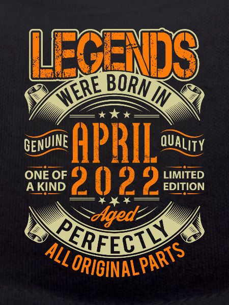 2022 April Birthday Legend