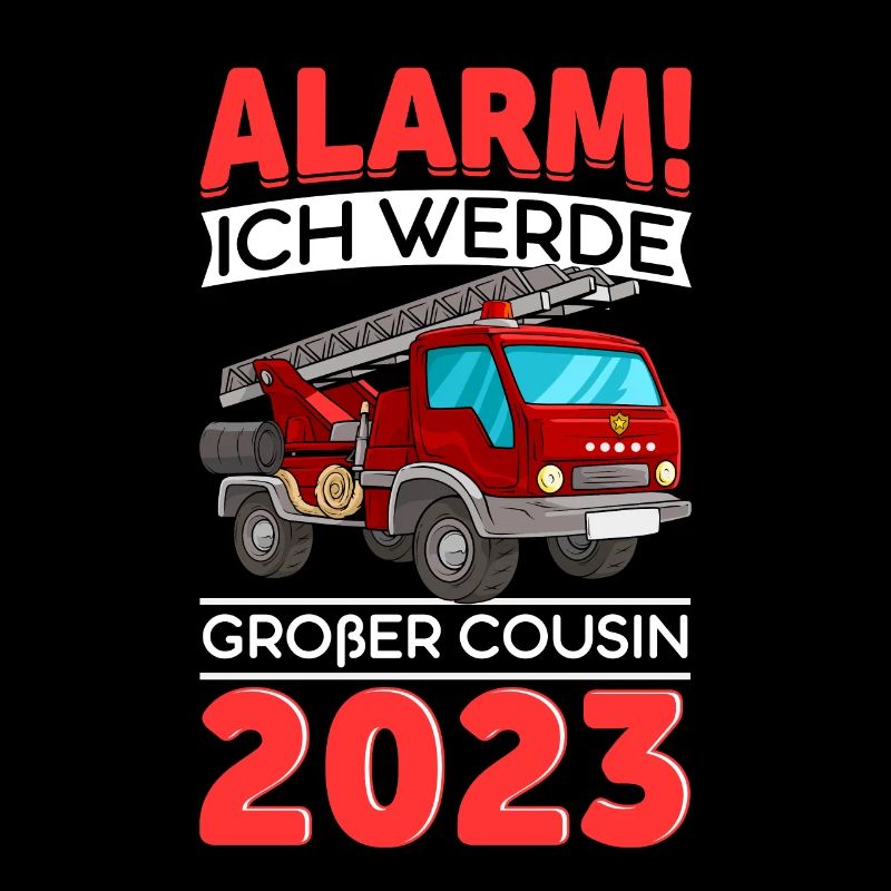 Kinder Alarm Ich werde Großer Cousin 2023