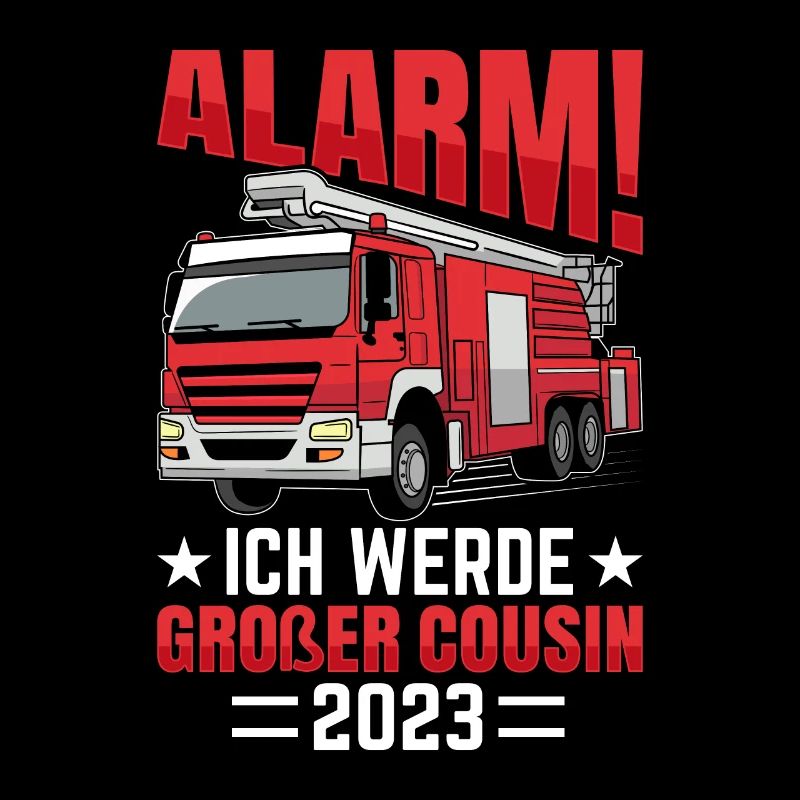 Kinder Alarm Ich werde Großer Cousin 2023