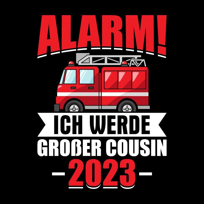 Kinder Alarm Ich werde Großer Cousin 2023