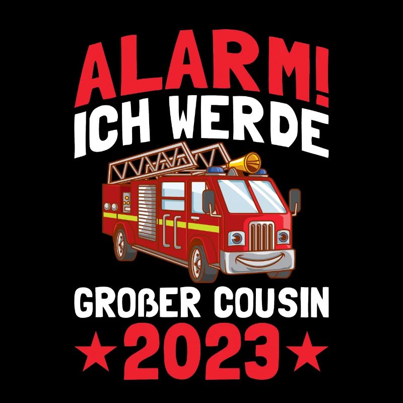 Kinder Alarm Ich werde Großer Cousin 2023