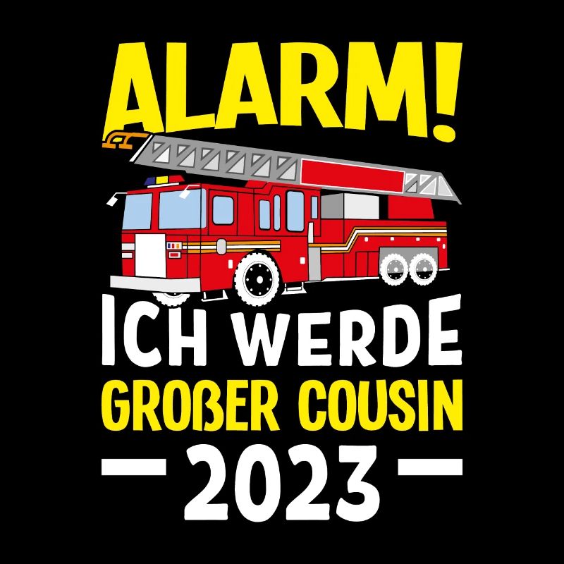 Kinder Alarm Ich werde Großer Cousin 2023