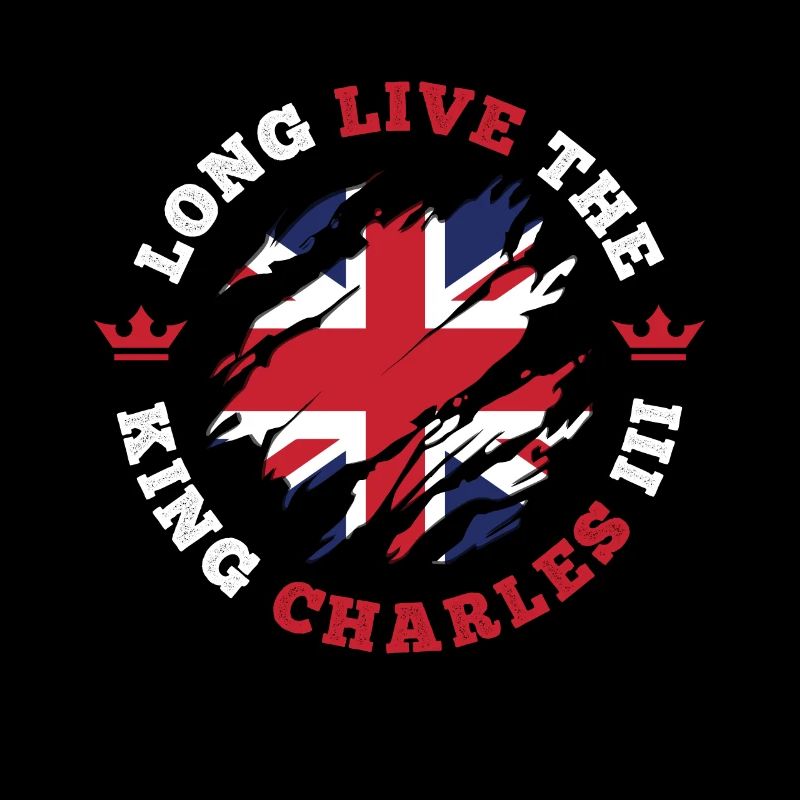Couronnement du roi Charles 3e drapeau britannique