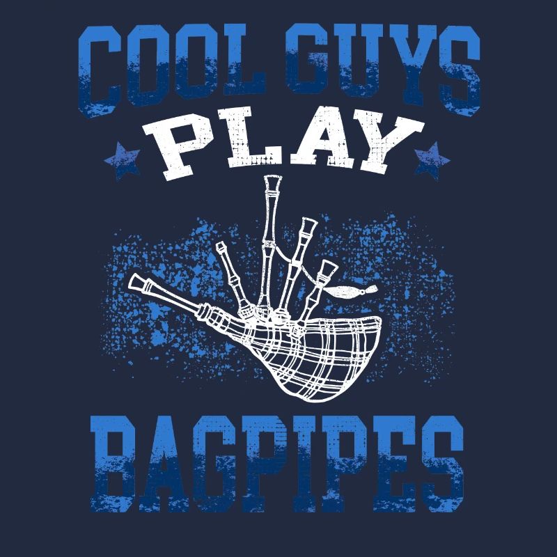 Les garçons jouent de la cornemuse Cornemuse écossaise