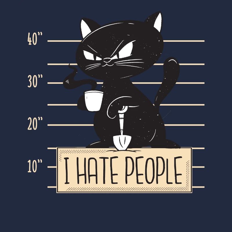 Katze I Hate People