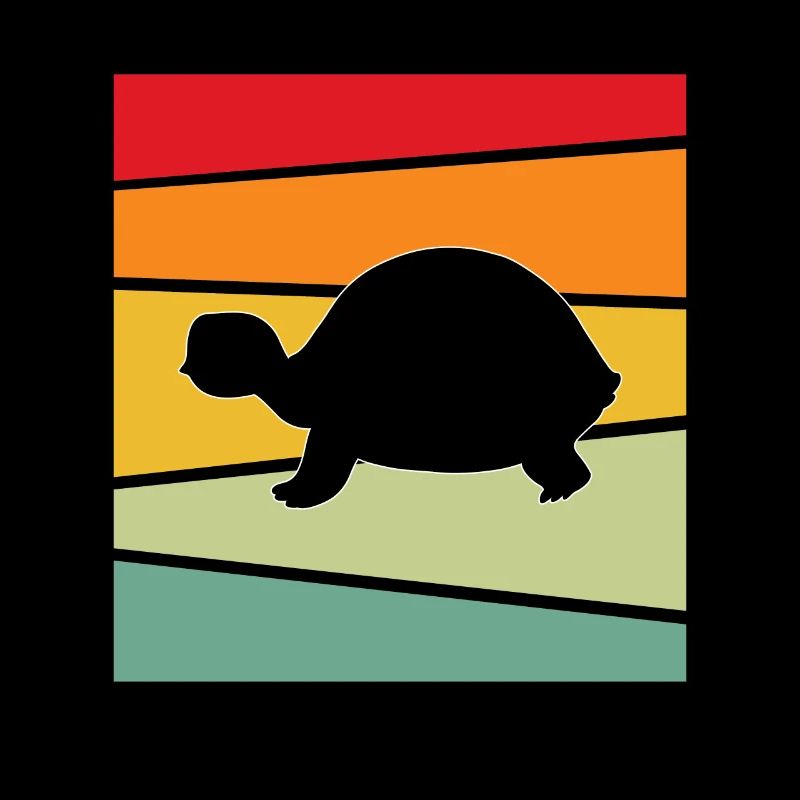 Schildkröte Retro