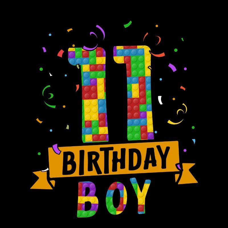 Blocs de construction enfant anniversaire 10 ans