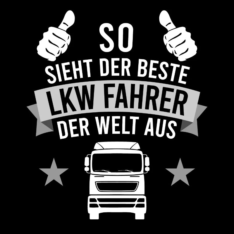 Bester LKW-Fahrer Fernfahrer Spruch Geschenk