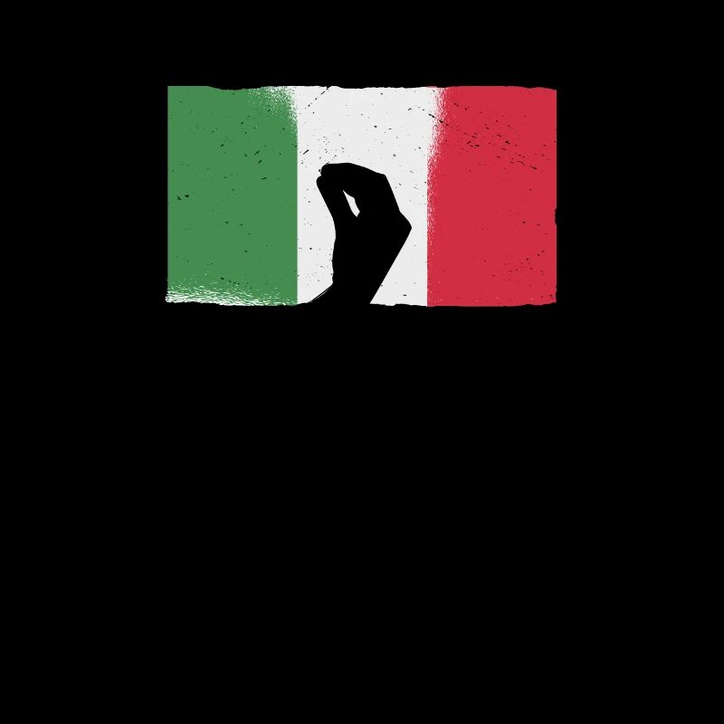 Italian hand gesture Capisci | Italian flag