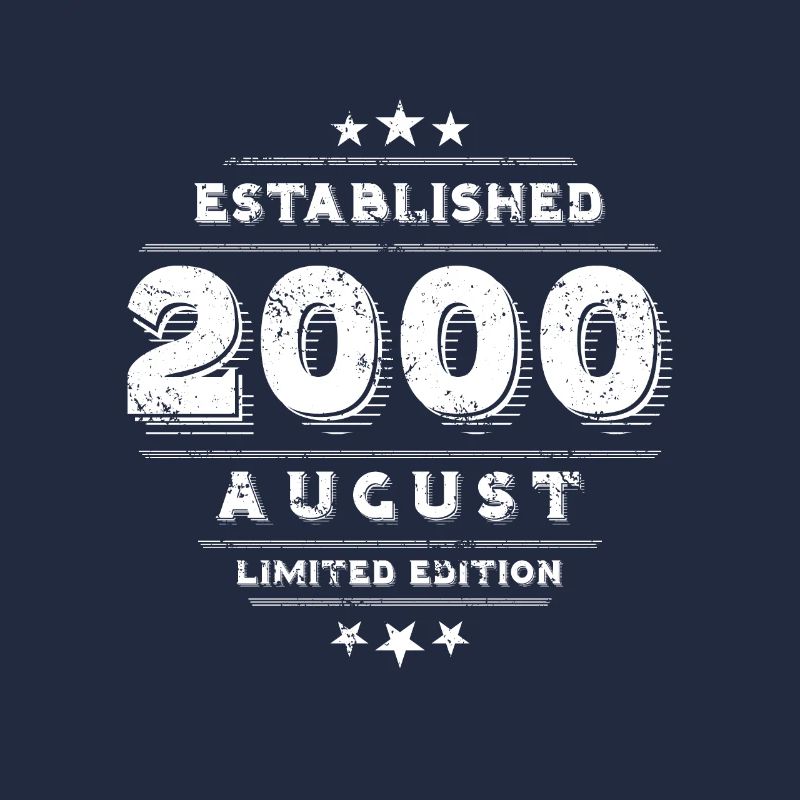 Geburtstag im August 2000 - August