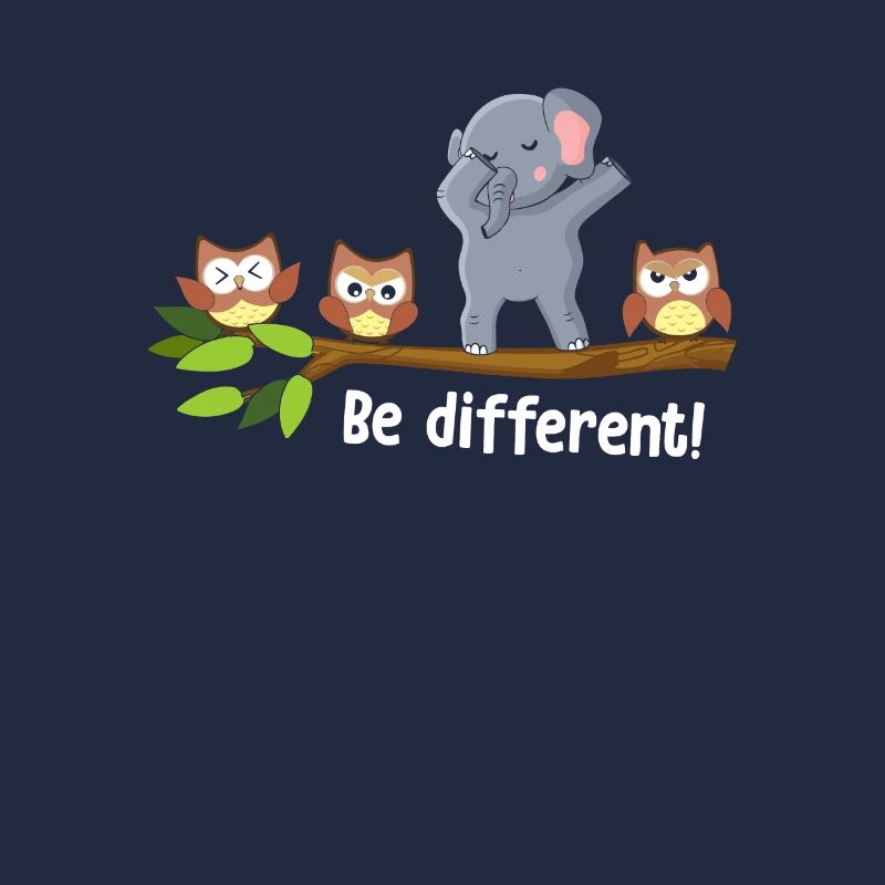 Soyez différent Dabbing Elephant