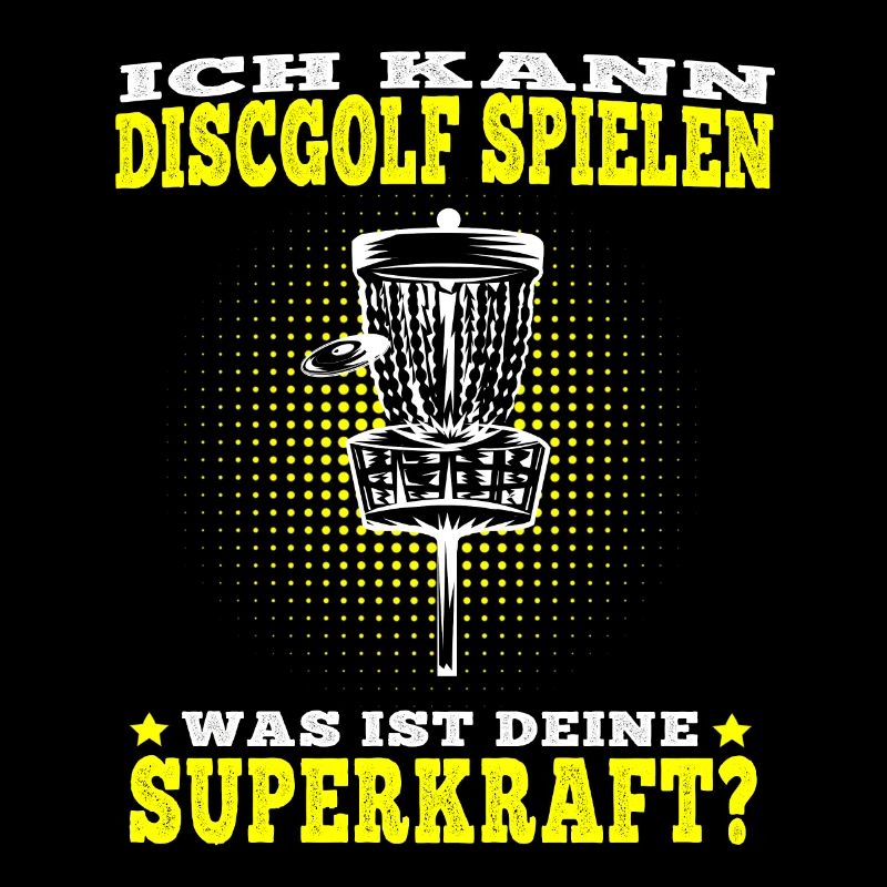 Discgolf Ich kann Disc Golf spielen Discgolfer