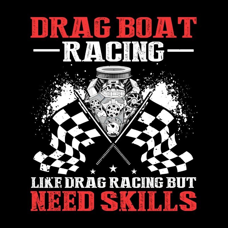 Drag Boot Design für Rennbootfahrer