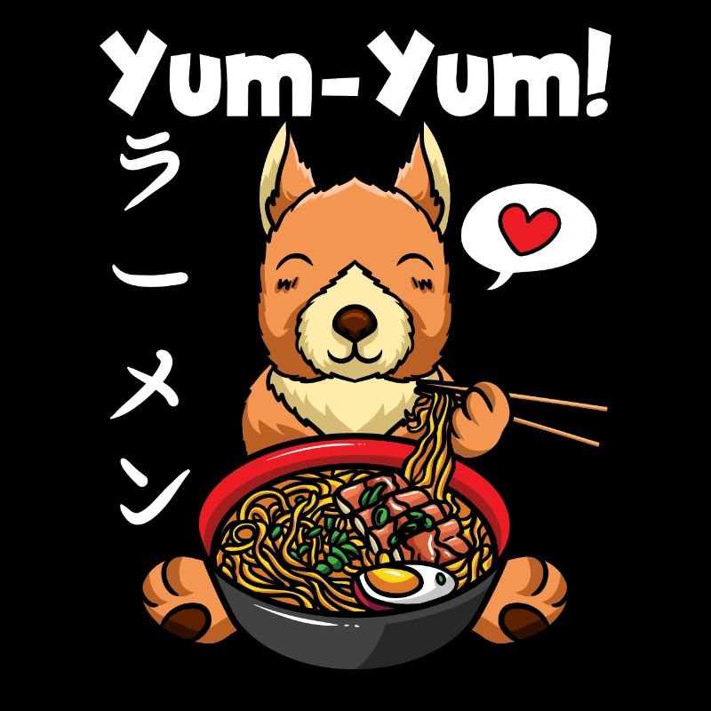Yum Yum Japan Anime Ramen Nudel Eichhörnchen