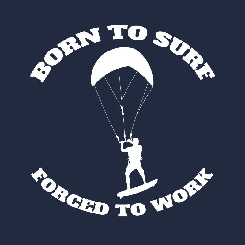 Kitesurfer Windsurfer Kitesurfing Windsurfing