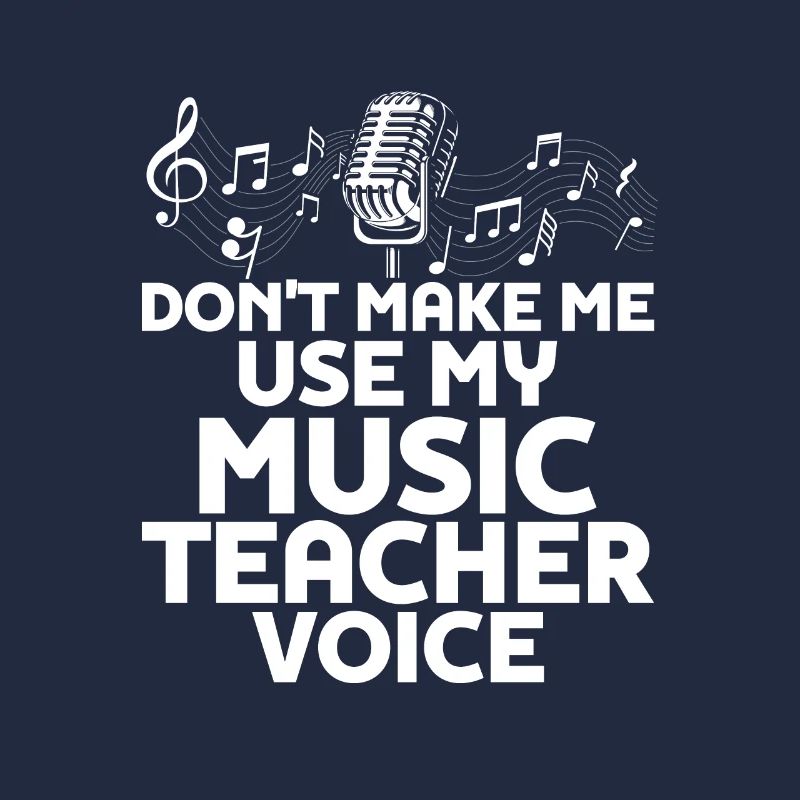 Ne me faites pas utiliser mon école de chant de professeur de musique dans