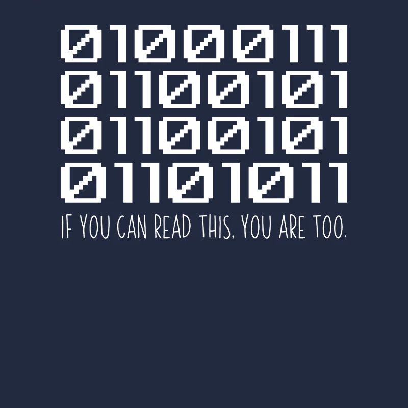 Cool Computer Binary Code Programmeur Développeur