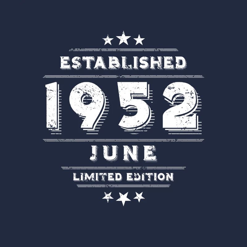 Geburtstag im Juni 1952 - June