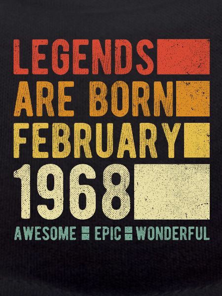 Birthday February 1968