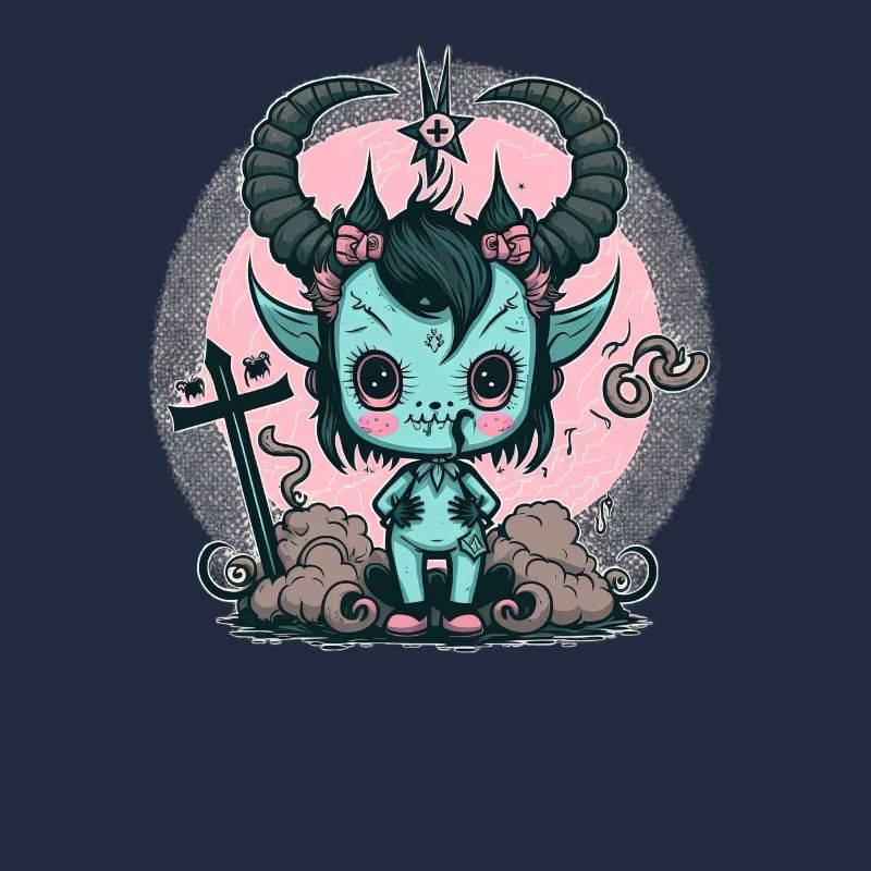 Niedlicher Dämon - Chibi Anime Little Devil