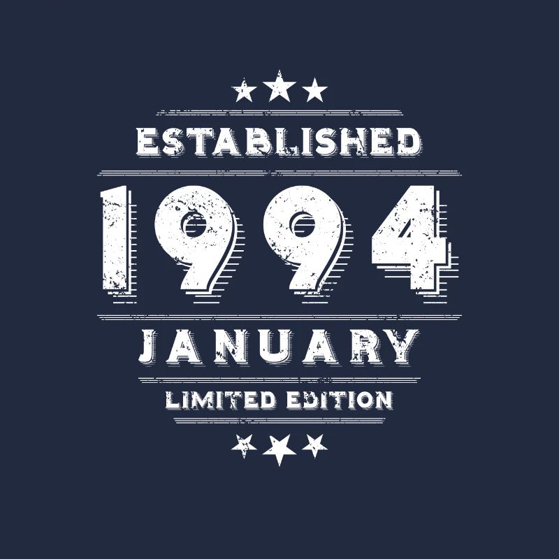 Anniversaire en Janvier 1994 - Janvier