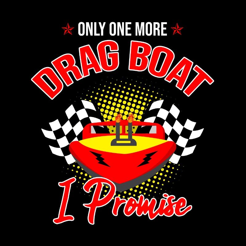 Drag Boot Design für Rennbootfahrer