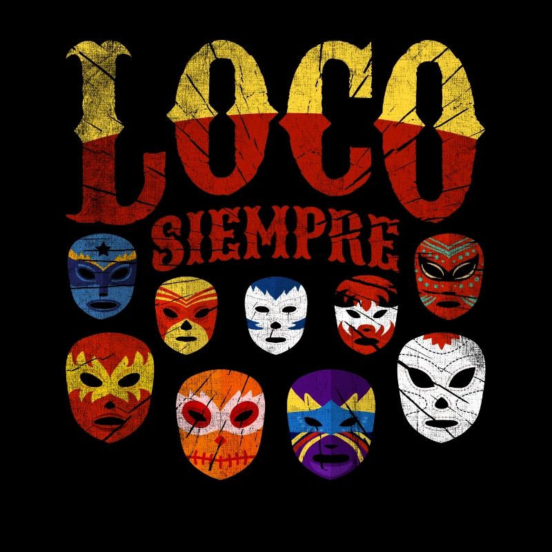 Luchador Masques Loco Siempre