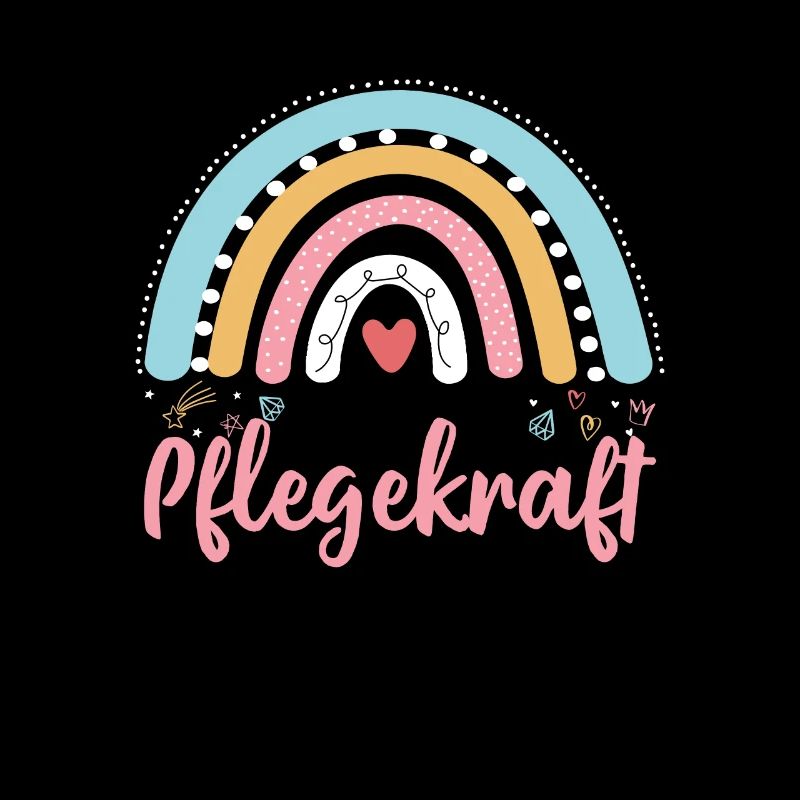 Pflegekraft Regenbogen Krankenschwester