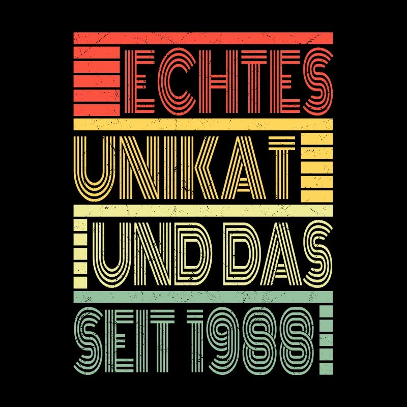 Echtes Unikat Seit 1988 Geboren 1988 Geburtstag