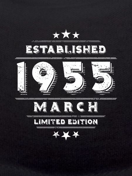 Anniversaire en mars 1955 - mars
