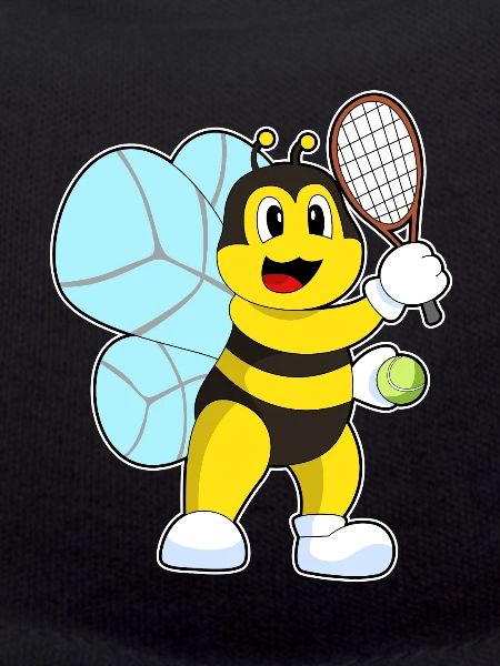 Bee Tennis Racket Sport