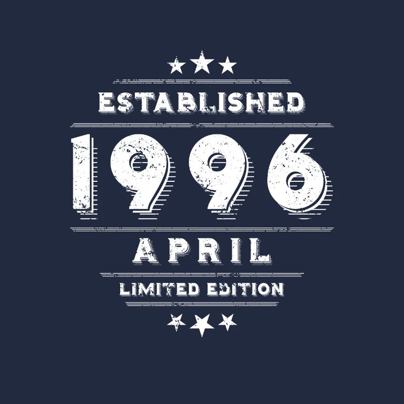 Geburtstag im April 1996 - April