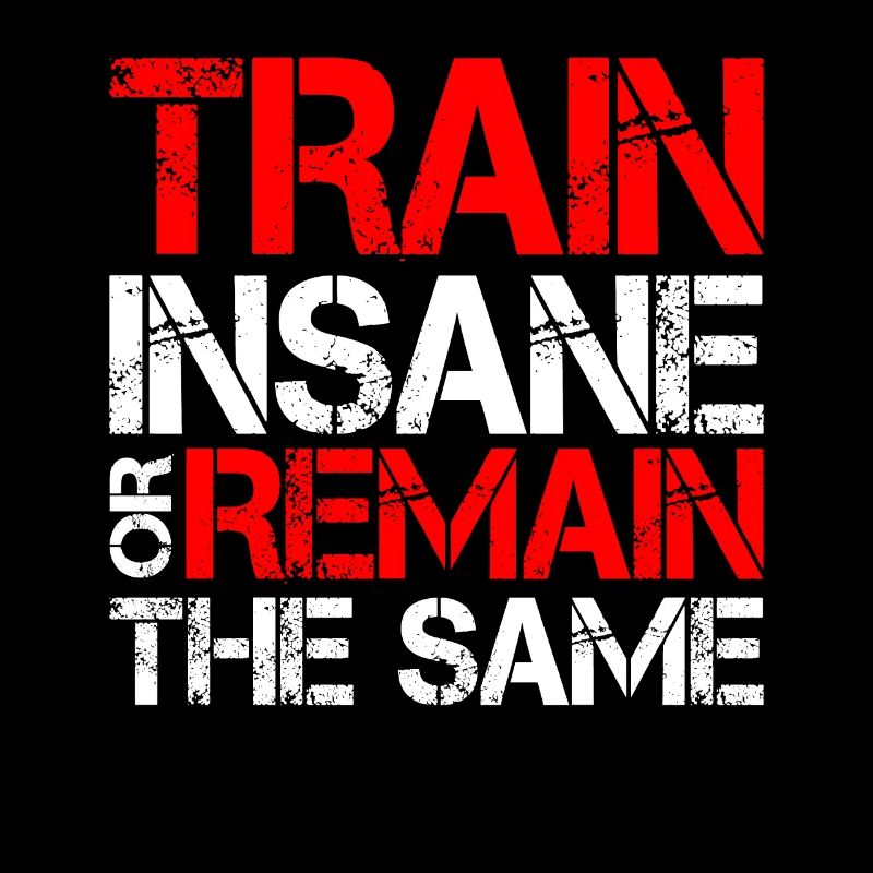 Train insane or remain the same 16