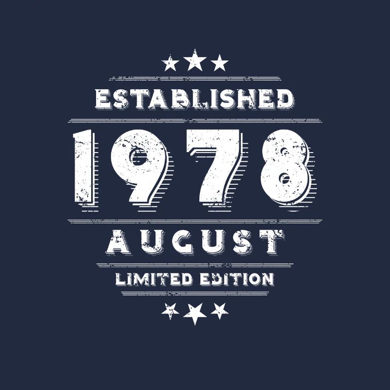 Geburtstag im August 1978 - August