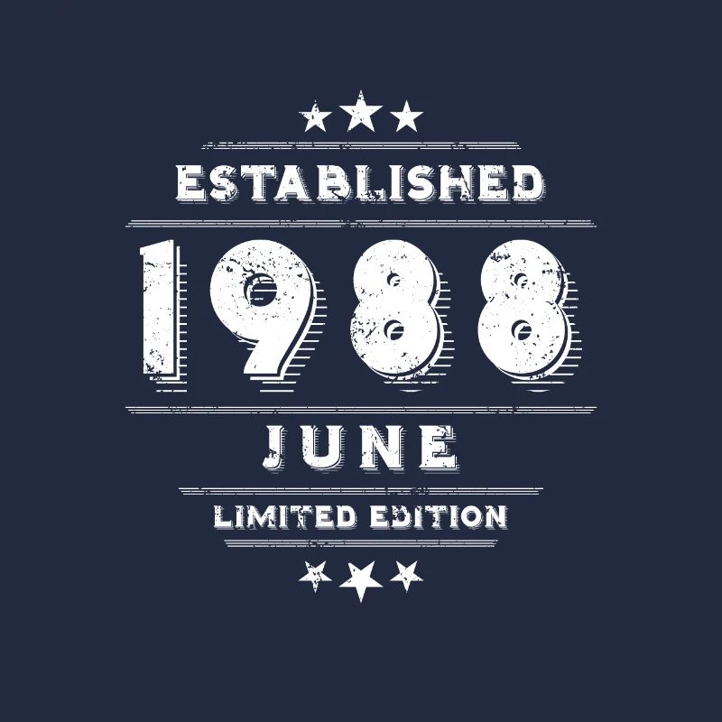 Geburtstag im Juni 1988 - June