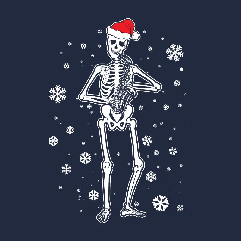 Skeleton Saxophone