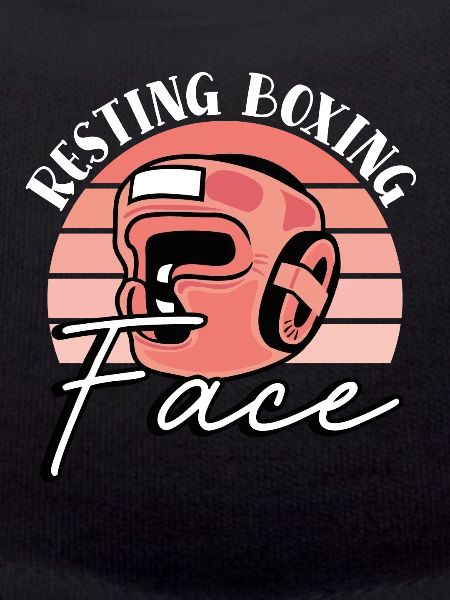 Resting boxing face
