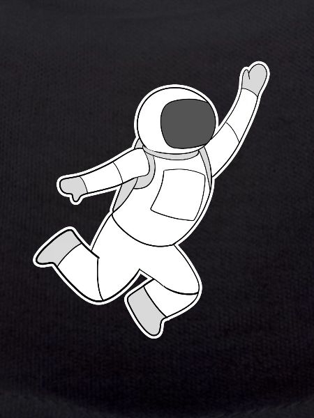 Astronaut Motif Space